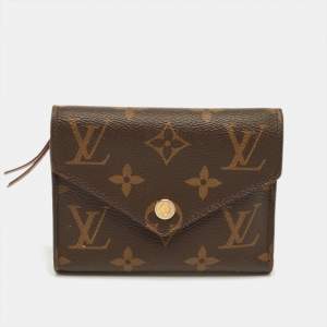 Pre Owned Louis Vuitton Monogram Canvas Victorine Wallet