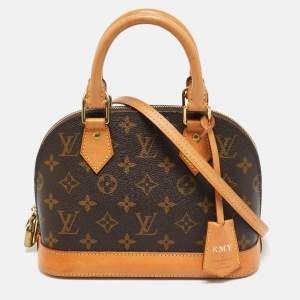 Pre Owned Louis Vuitton Monogram Canvas Alma BB Bag