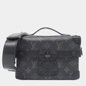 Pre Owned Louis Vuitton Soul Trunk Monogram Eclipse Canvas Shoulder Bag