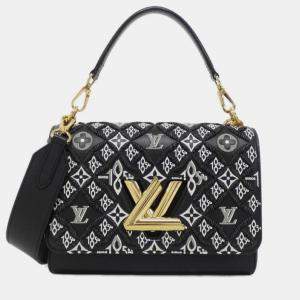 Pre Owned Louis Vuitton Since 1854 Twist MM Jacquard Shoulder Bag