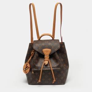 Pre Owned Louis Vuitton Monogram Canvas Montsouris PM Backpack