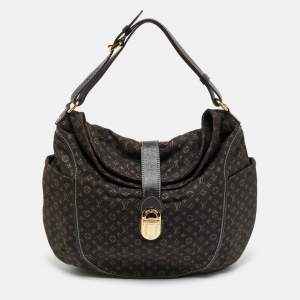 Pre Owned Louis Vuitton Fusain Monogram Idylle Canvas Romance Bag
