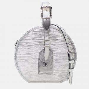 Pre Owned Louis Vuitton Silver Epi Boite Chapeau Souple MM