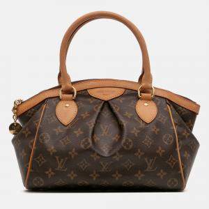 Pre Owned Louis Vuitton Brown Monogram Tivoli PM