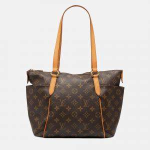 Pre Owned حقيبة لوي فيتون مونوغرام بنية توتالي PM