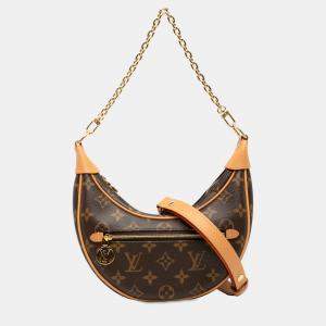 Pre Owned Louis Vuitton Brown Monogram Loop