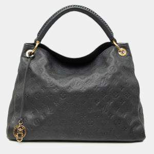 Pre Owned Louis Vuitton Black Monogram Empreinte Artsy MM