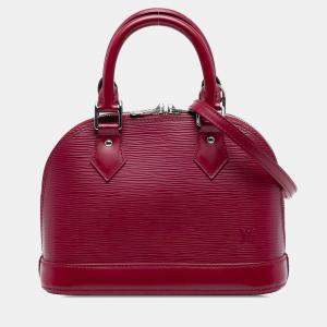 مملوكة مسبقًا Louis Vuitton Pink Louis Vuitton Red Epi Alma BB