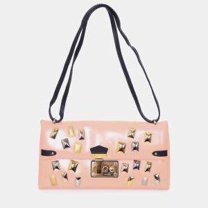 مملوكة مسبقًا Louis Vuitton 2015 Pink Leather Sac Triangle Bag PM