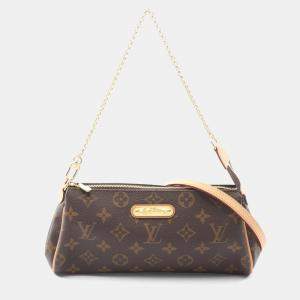 مملوكة مسبقًا Louis Vuitton Eva Chain Brown Monogram Canvas Shoulder Bag