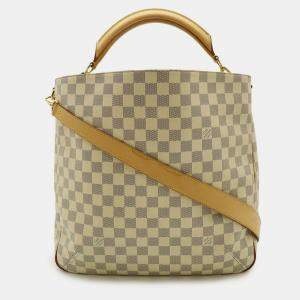 Pre Owned Louis Vuitton Damier Azur Sophie Shoulder Bag