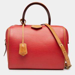 مملوكة مسبقًا Louis Vuitton Red Epi Doc BB