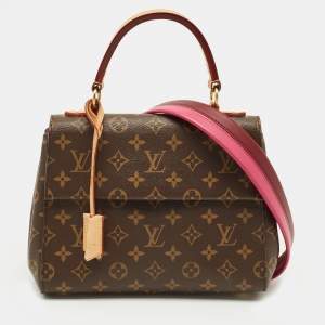 Pre Owned Louis Vuitton Cluny BB Monogram Canvas Bag 