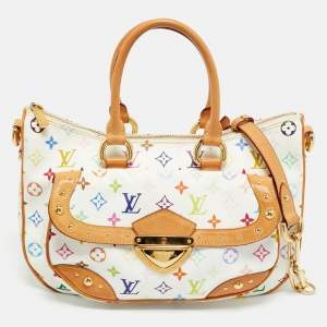 مملوكة مسبقًا حقيبة لوي فيتون ريتا كانفاس مونوغرام متعدد الألوان/أبيض