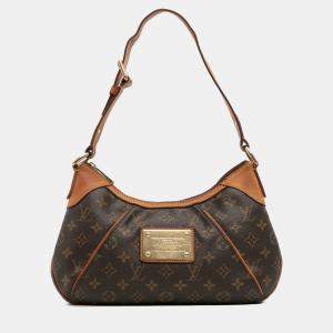 Pre Owned Louis Vuitton Brown Monogram Thames PM