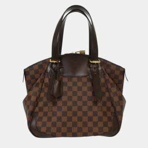 Pre Owned Louis Vuitton Damier Verona MM Tote Handbag