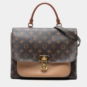 Pre Owned Louis Vuitton Brown Monogram Marignan