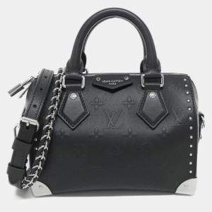 Pre Owned حقيبة بوسطن لوي فيتون مونوجرام شادو سبيدي ترانك ٢٠ سم