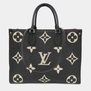 مملوكة مسبقًا Louis Vuitton Two-Tone Monogram Empreinte On-The-Go Mm Handbag