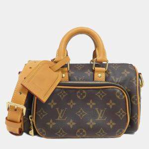 Pre Owned Louis Vuitton Monogram Archive Keepall Cargo 25 (25Cm) Boston Bag