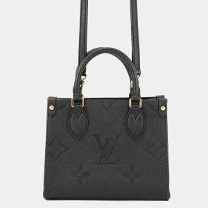 مملوكة مسبقًا Louis Vuitton Monogram Empreinte On-The-Go Bb Handbag Black