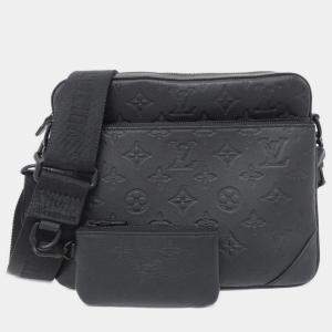 مملوكة مسبقًا Louis Vuitton Monogram Shadow Trio Messenger Shoulder Bag