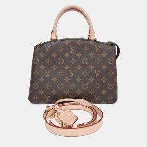 مملوكة مسبقًا Louis Vuitton Brown Coated Canvas Monogram Petite de Palais
