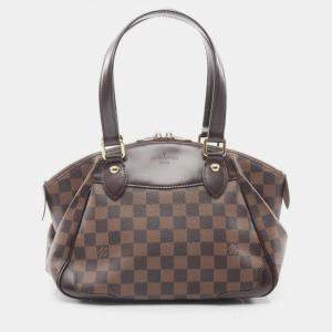Pre Owned Louis Vuitton Verona PM Damier Ebene Canvas Shoulder Bag