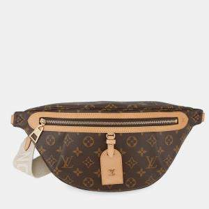 Pre Owned Louis Vuitton High Rise Brown/Beige Monogram