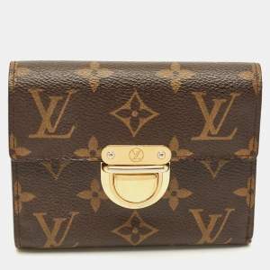مملوكة مسبقًا Louis Vuitton Koala Monogram Canvas Compact Wallet