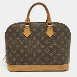 Pre Owned Louis Vuitton Alma PM Monogram Canvas Bag
