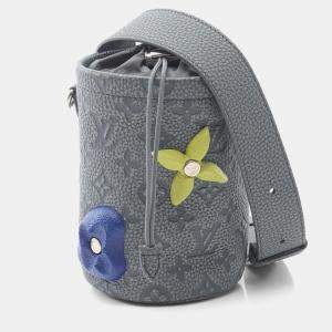 Pre Owned Louis Vuitton Chalk Pouch Multicolor Taurillon Leather Shoulder Bag