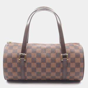 مملوكة مسبقًا Louis Vuitton Papillon 26 Brown Damier Ebene Canvas Shoulder Bag