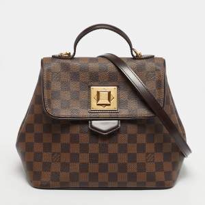 مملوكة مسبقًا Louis Vuitton Bergamo PM Damier Ebene Canvas Bag