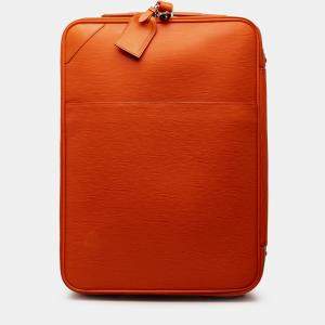 Pre Owned Louis Vuitton Orange Epi Pegase 55