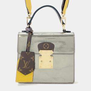 مملوكة مسبقًا Louis Vuitton Spring Street Silver/Tassili Yellow Monogram Vernis Leather Epi Leather Monogram Size Pm
