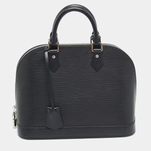مملوكة مسبقًا Louis Vuitton Alma PM Black Epi Leather Bag