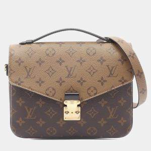 مملوكة مسبقًا Louis Vuitton Pochette Metis MM Monogram Reverse Canvas Crossbody Bag