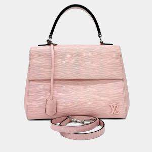 مملوكة مسبقًا Louis Vuitton Pink Leather Epi Clooney MM