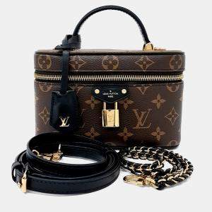 Pre Owned Louis Vuitton Brown PVC Vanity PM