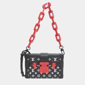 Pre Owned Louis Vuitton Monogram (Lv Match) Petite Malle Shoulder Bag