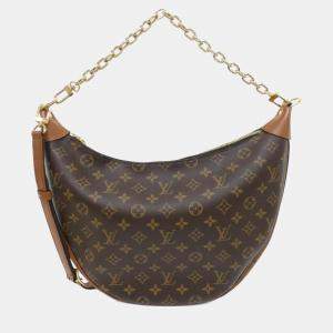 Pre Owned Louis Vuitton Monogram Reverse Loop Hobo Shoulder Bag