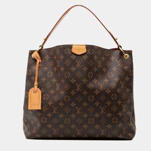 مملوكة مسبقًا Louis Vuitton Brown Monogram Graceful MM