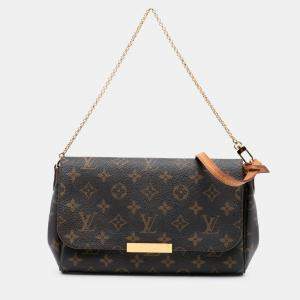 مملوكة مسبقًا Louis Vuitton Brown Monogram Favorite PM