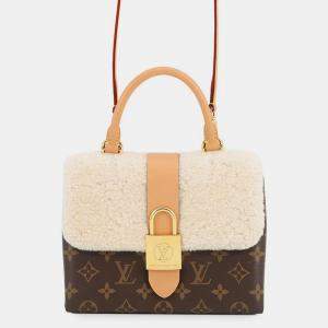 مملوكة مسبقًا Louis Vuitton Locky Brown Monogram Mouton Size Bb