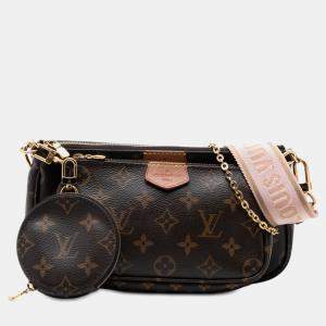 Pre Owned Louis Vuitton Brown Monogram Multi Pochette Accessoires