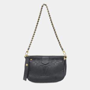 Pre Owned Louis Vuitton Monogram Empreinte Multi Pochette Accessoires Shoulder Bag