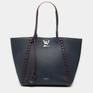 مملوكة مسبقًا Louis Vuitton Blue Lockme Cabas
