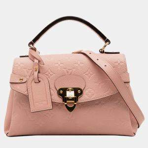 Pre Owned حقيبة لوي فيتون جورج بي بي إمبرانت مونغرام وردية اللون