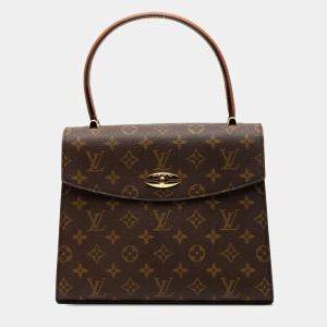 مملوكة مسبقًا Louis Vuitton Brown Monogram Malesherbes
